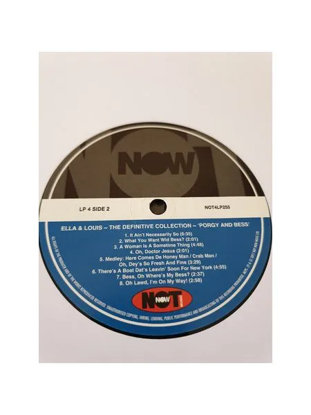 Виниловая пластинка Ella &amp; Louis, The Definitive Collection (barcode 5060403742551) - фото 3
