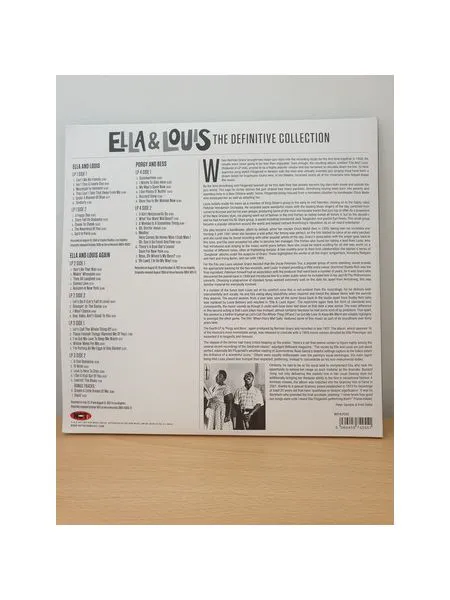 Виниловая пластинка Ella &amp; Louis, The Definitive Collection (barcode 5060403742551) - фото 2
