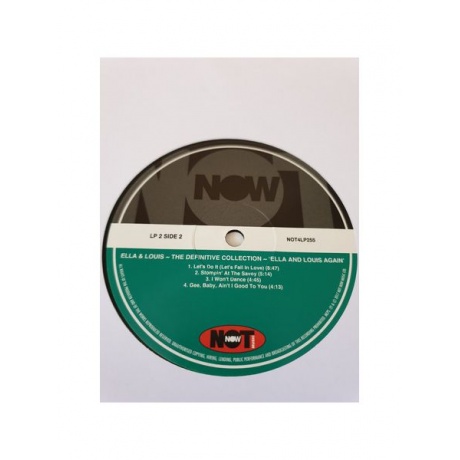 Виниловая пластинка Ella &amp; Louis, The Definitive Collection (barcode 5060403742551) - фото 8