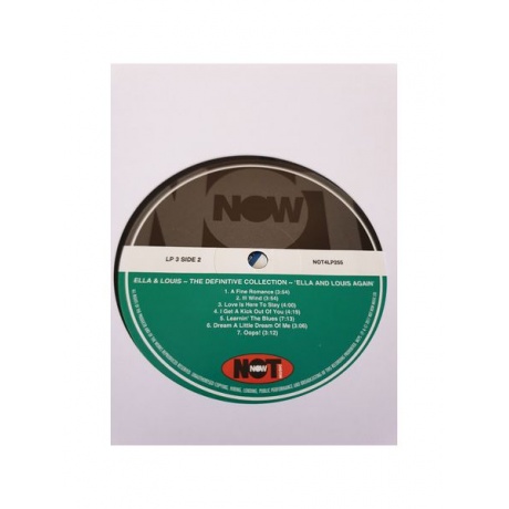 Виниловая пластинка Ella &amp; Louis, The Definitive Collection (barcode 5060403742551) - фото 10