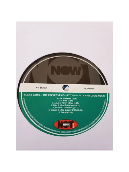 Виниловая пластинка Ella &amp; Louis, The Definitive Collection (barcode 5060403742551) - фото 10