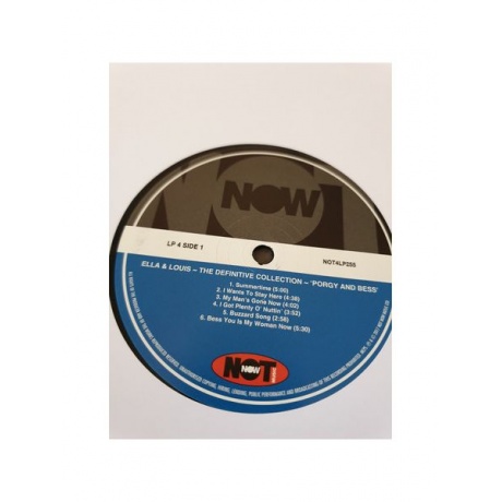 Виниловая пластинка Ella &amp; Louis, The Definitive Collection (barcode 5060403742551) - фото 11