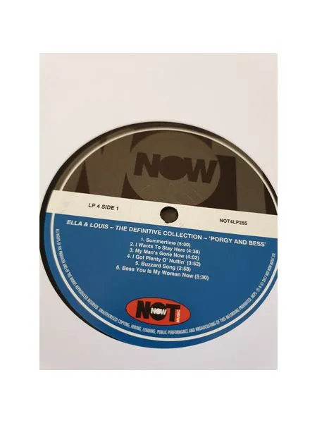 Виниловая пластинка Ella &amp; Louis, The Definitive Collection (barcode 5060403742551) - фото 11