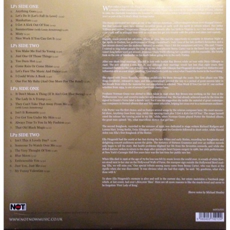 Ella Fitzgerald - Gold (2Lp, Gatefold) (5060403742124) виниловая пластинка - фото 3