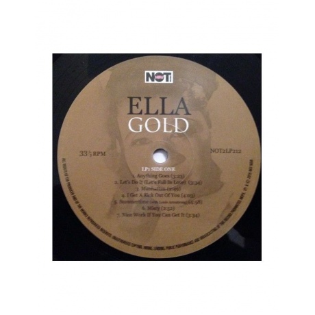 Виниловая пластинка Fitzgerald, Ella, Gold (5060403742124) - фото 4