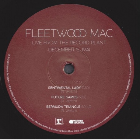 Виниловая пластинка Fleetwood Mac, 1969-1974 (barcode 0603497851294) - фото 22