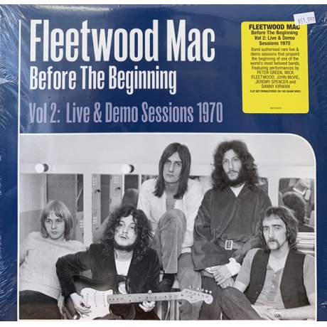 Виниловая пластинка Fleetwood Mac, Before The Beginning 1968-1970 Vol. 2 (barcode 0190759353516) - фото 16