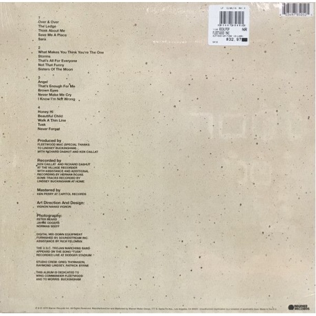 Виниловая пластинка Fleetwood Mac, Tusk (barcode 0603497850525) - фото 2