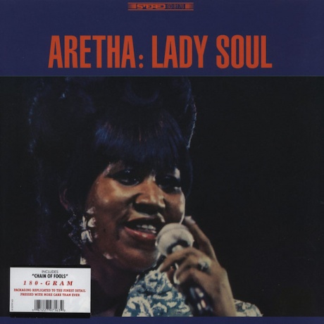 Виниловая пластинка Franklin, Aretha, Lady Soul (barcode 0081227971632) - фото 2