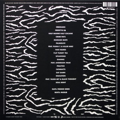 Gibbs, Freddie / Madlib, Bandana (0190759349212) виниловая пластинка - фото 2