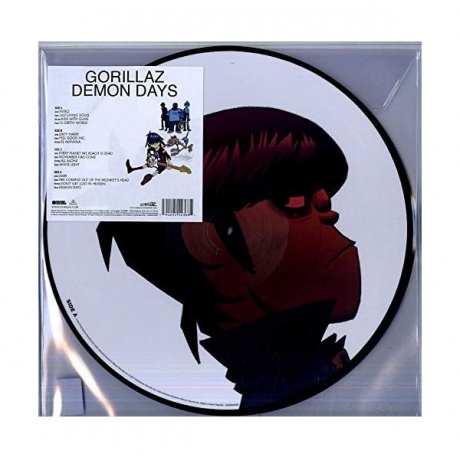 Виниловая пластинка Gorillaz, Demon Days (barcode 0190295423681) - фото 1