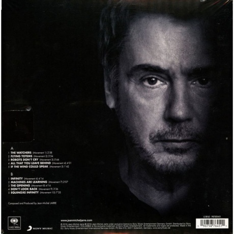 Jarre, Jean-Michel, Equinoxe Infinity (0190758764511) виниловая пластинка - фото 3