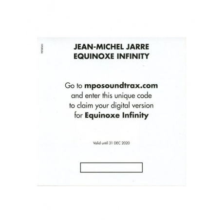 Виниловая пластинка Jarre, Jean-Michel, Equinoxe Infinity (0190758764511) - фото 3