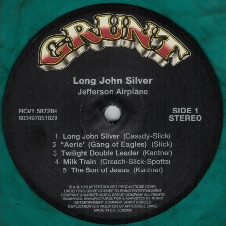 Jefferson Airplane - Long John Silver (coloured) (0603497851829) виниловая пластинка - фото 6