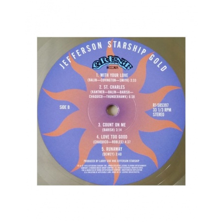 Виниловая пластинка Jefferson Starship, Gold (0603497853755) - фото 6