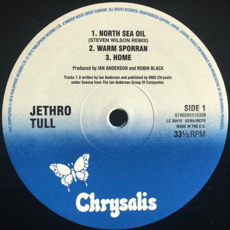 Виниловая пластинка Jethro Tull, North Sea Oil Ep (barcode 0190295510350) - фото 3