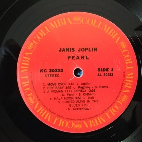 Janis Joplin - Pearl (0886979782518) виниловая пластинка - фото 3