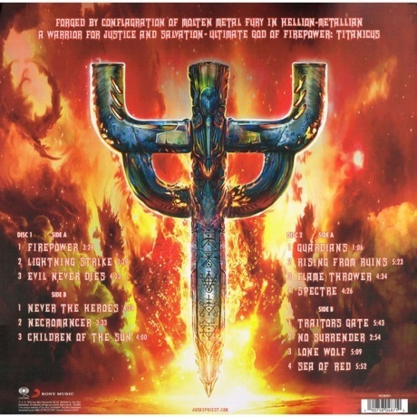 Judas Priest - Firepower (0190758048710) виниловая пластинка - фото 3