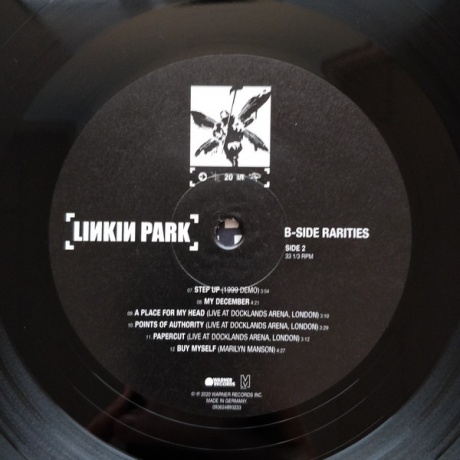 Виниловая пластинка Linkin Park, Hybrid Theory (20Th Anniversary) (barcode 0093624893233) - фото 16