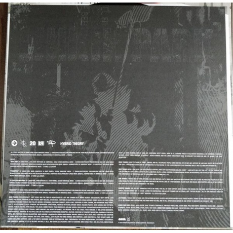 Виниловая пластинка Linkin Park, Hybrid Theory (20Th Anniversary) (barcode 0093624893233) - фото 25