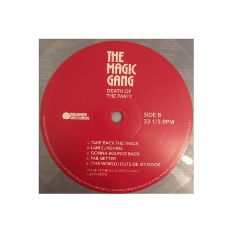 Виниловая пластинка Magic Gang, The, Death Of The Party (0190295269418) - фото 6