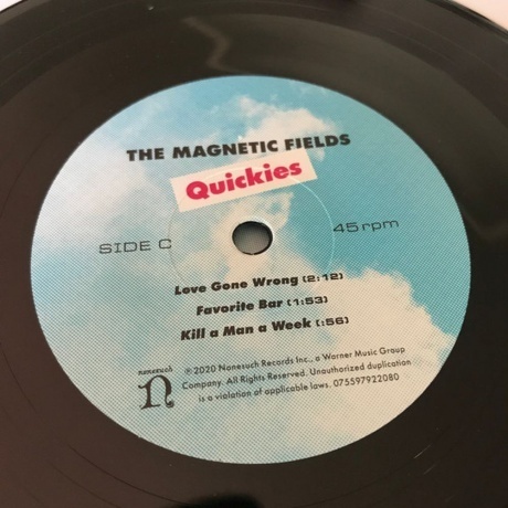 The Magnetic Fields - Quickies (V7) (Box) (0075597922080) виниловая пластинка - фото 5