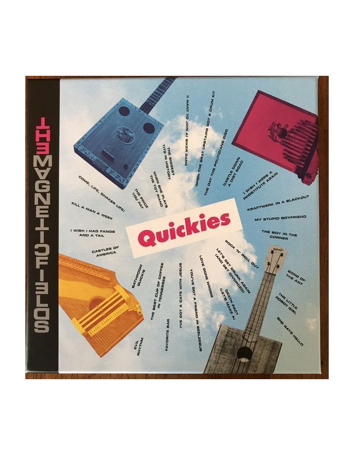 Виниловая пластинка Magnetic Fields, The, Quickies (0075597922080) компакт диски nonesuch the magnetic fields quickies cd