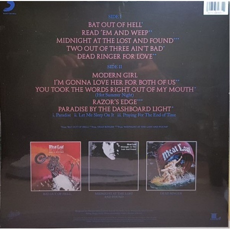 Meat Loaf - Hits Out Of Hell (0190758896311) виниловая пластинка - фото 2