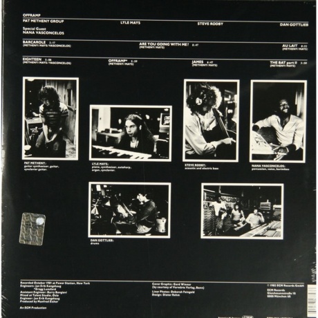 Pat Metheny - Offramp (0602527278933) виниловая пластинка - фото 2