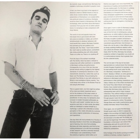 Morrissey - The Best Of (0190295477066) виниловая пластинка - фото 2