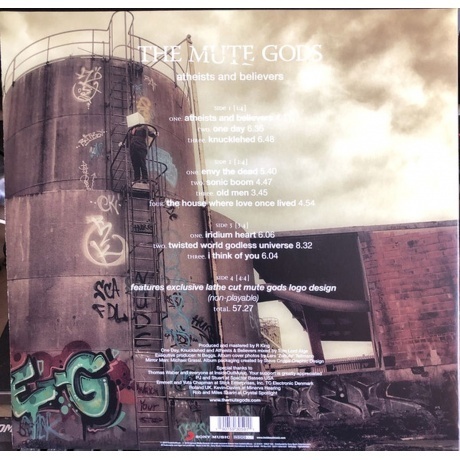 The Mute Gods - Atheists And Believers (0190759305911) виниловая пластинка - фото 7