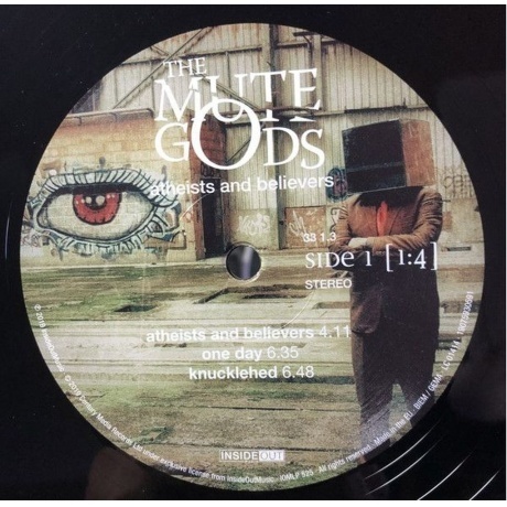 The Mute Gods - Atheists And Believers (0190759305911) виниловая пластинка - фото 8