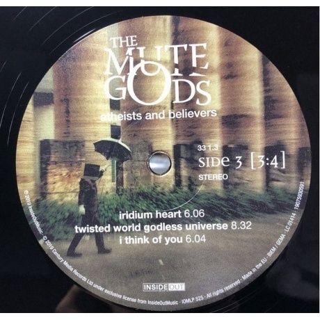 The Mute Gods - Atheists And Believers (0190759305911) виниловая пластинка - фото 10