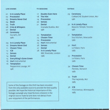 Виниловая пластинка New Order, Movement (Definitive Edition) (barcode 0190295662882) - фото 14