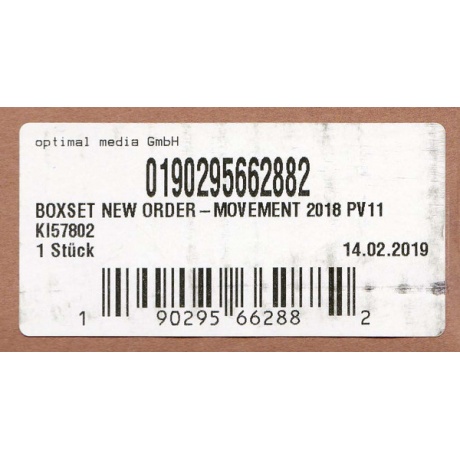 Виниловая пластинка New Order, Movement (Definitive Edition) (barcode 0190295662882) - фото 48