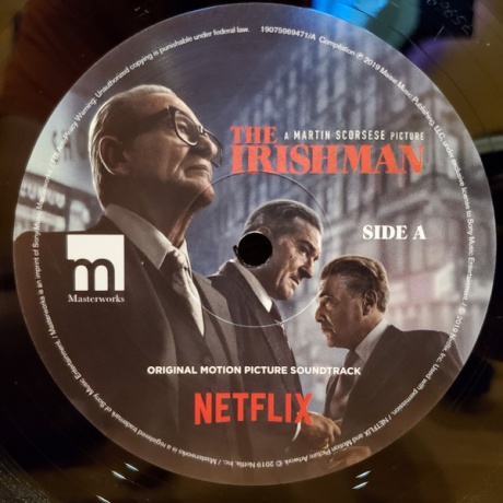 Виниловая пластинка Original Motion Picture Soundtrack, The Irishman (barcode 0190759694718) - фото 4