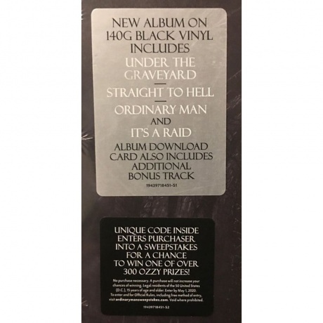 Ozzy Osbourne - Ordinary Man (0194397184518) виниловая пластинка - фото 11