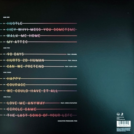 P!Nk, Hurts 2B Human (0190759071915) виниловая пластинка - фото 2