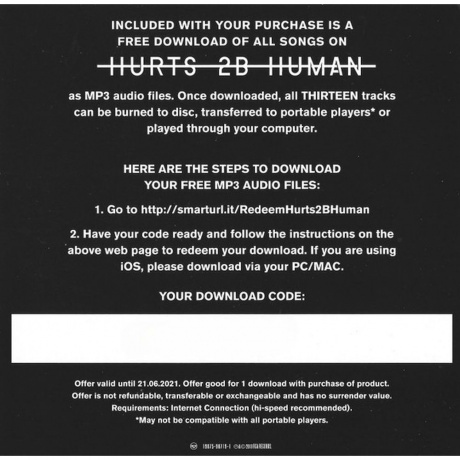 P!Nk, Hurts 2B Human (0190759071915) виниловая пластинка - фото 10