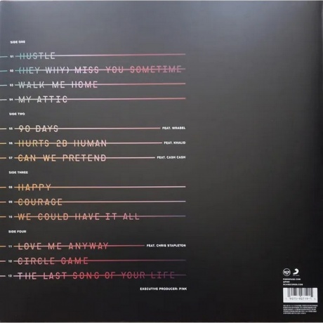 Pink - Hurts 2B Human (0190759071915) виниловая пластинка - фото 2