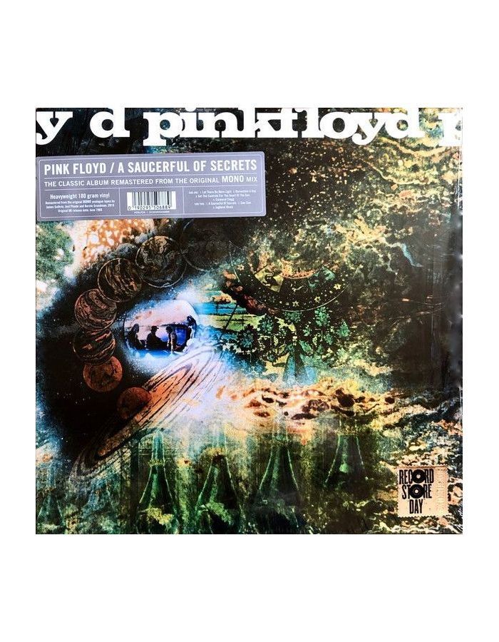 Виниловая пластинка Pink Floyd, A Saucerful Of Secrets (Mono) (0190295506889) pink floyd виниловая пластинка pink floyd a saucerful of secrets mono