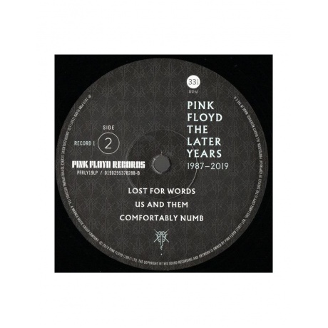 Виниловая пластинка Pink Floyd, The Best Of The Later Years 1987-2019 (0190295378288) - фото 5