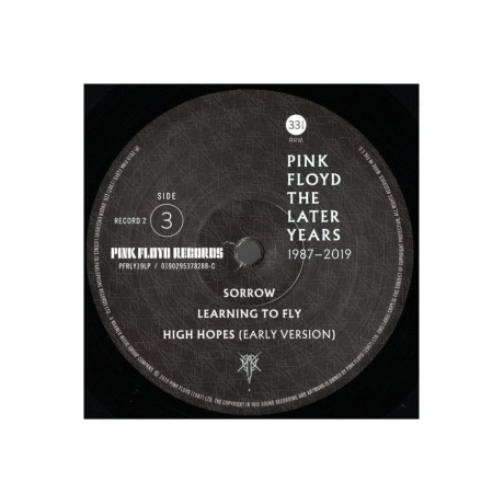 Виниловая пластинка Pink Floyd, The Best Of The Later Years 1987-2019 (0190295378288) - фото 6