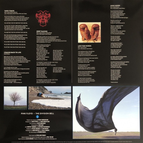 Виниловая пластинка Pink Floyd, The Division Bell (25Th Anniversary) (barcode 0190295477394) - фото 7