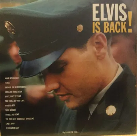 Presley, Elvis, Elvis Is Back! (Yellow Vinyl) (5060348582700) ви...