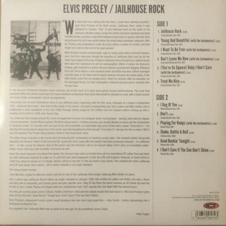 Виниловая пластинка Presley, Elvis, Jailhouse Rock (barcode 5060348582793) - фото 2