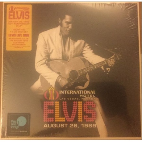 Виниловая пластинка Presley, Elvis, Live At The International Hotel, Las Vegas, Nv August 26, 1969 (barcode 0190759601617) - фото 1