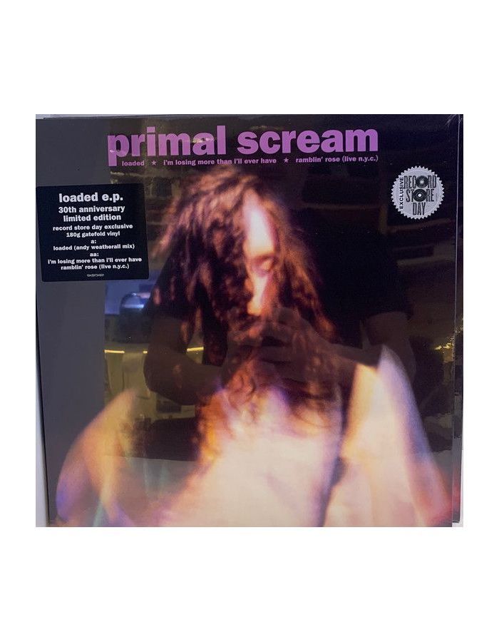 Виниловая пластинка Primal Scream, Loaded E.P. (0194397349313) виниловая пластинка primal fear primal fear серебряный винил