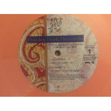 Виниловая пластинка Prince, Sign 'O' The Times (barcode 0603497846528) - фото 11