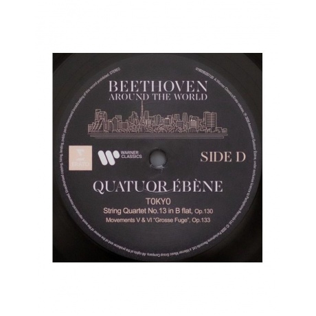 Виниловая пластинка Quatuor Ebene, Beethoven: String Quartets (0190295207120) - фото 8